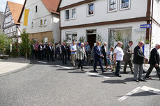 Fronleichnamsprozession durch die Straßen von Naumburg (Foto: Karl-Franz Thiede)